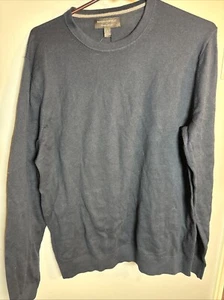 Neu mit Etikett Banana Republic Pullover Premium Luxe Garn marineblau Herren L - Bild 1 von 6