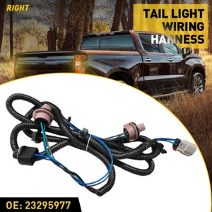 Right Tail Light Lamp Wiring Harness Chevy Silverado 1500 2500 3500 GMC Sierra H - Picture 1 of 10