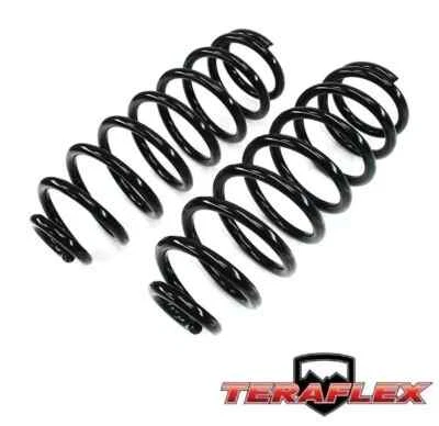 TeraFlex 4" Rear Coil Springs Pair For 07-18 Jeep Wrangler JK 2 Door 1854202 - Image 1 of 4