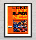 Long Live Super NES Capcom SNES Final Fight 3 glänzend Promo Poster ungerahmt G3236
