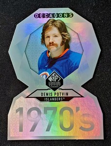 2020-21 SP Legends Signature Edition Decagons 1970s Denis Potvin Islanders