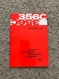 Porsche 356-C 1964 accessori stampati in fabbrica, catalogo di vendita. - Foto 1 di 10