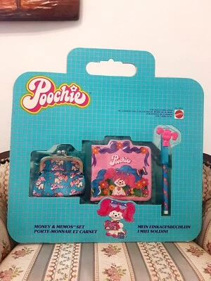 POOCHIE SET MONEY Y MEMOS REF 5807 DE MATTEL - Immagine 1 di 4