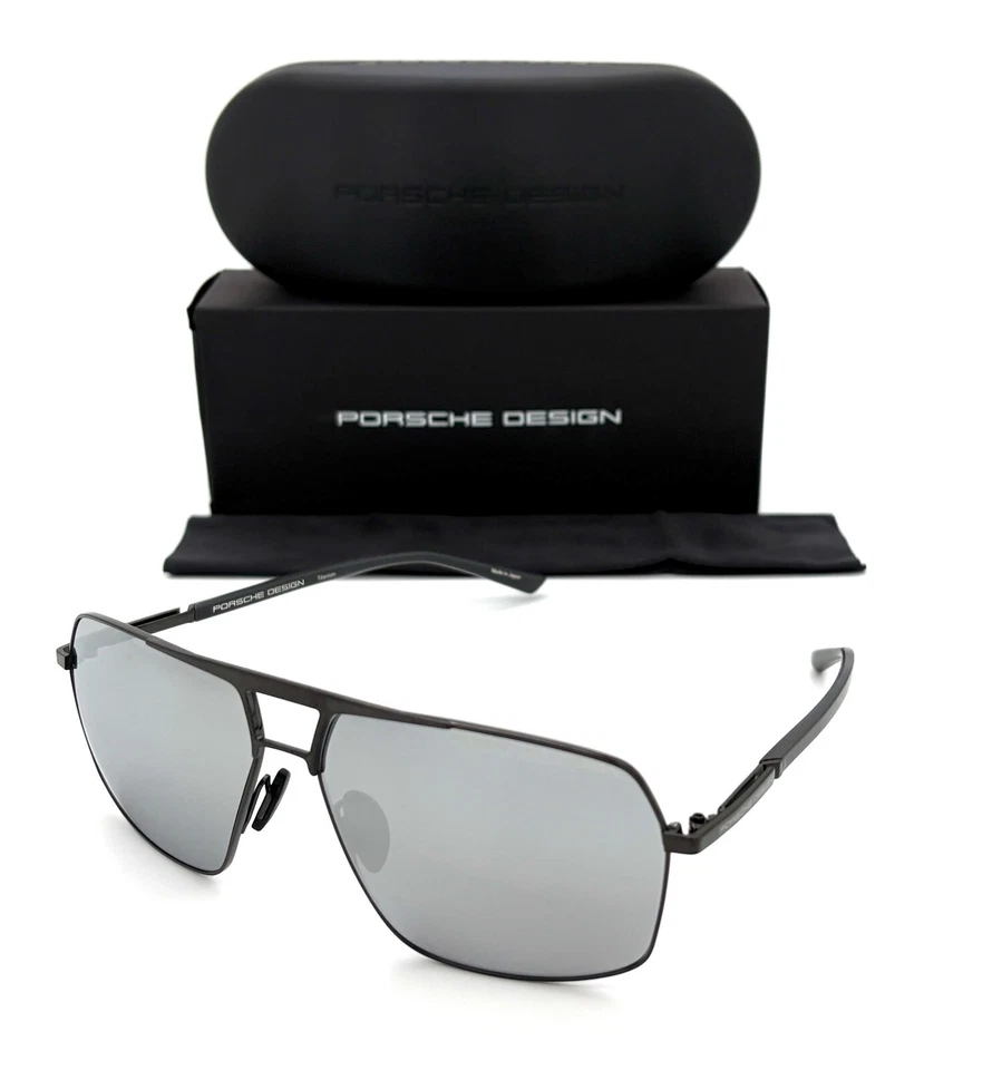 Gafas de sol PORSCHE DESIGN P8930 745 negro/gris espejo 63 mm Foto 1 de 4
