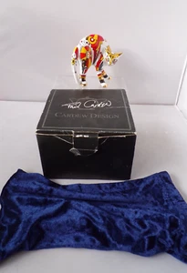 Paul Cardew Art Deco Design Cool Catz Scared Cat Ceramic Figure Boxed - Picture 1 of 15
