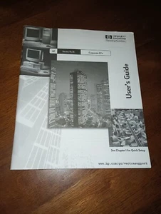 HP Vectra VLi 8 - 72 Page Desktop Computer User Guide Manual ONLY - NO COMPUTER - Picture 1 of 4