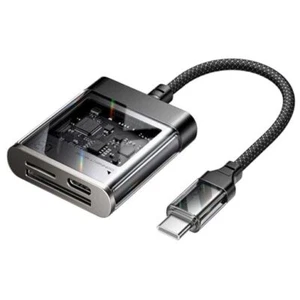 3-in-1 USB C SD Card Reader, USB 3.0 Micro SD Memory Card Reader 2TB with - Picture 1 of 8