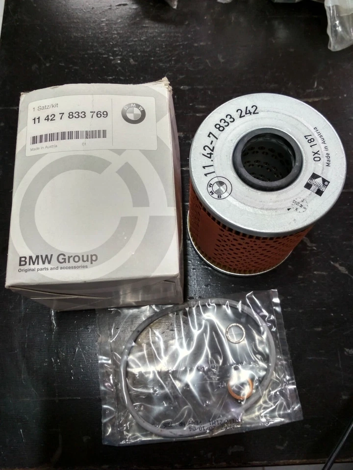 Elemento filtro aceite BMW E36-Z3-E46-Z4!¡NUEVO! GENUINO 11427833769 Foto 1 de 1
