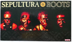 SEPULTURA - ROOTS Großer XL Aufkleber Big XL Sticker ca. 21 cm x 12 cm - Imagen 1 de 1