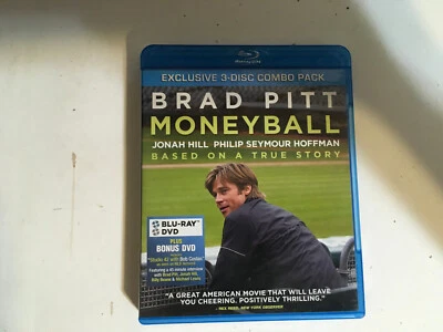 MoneyBall Brad Pitt Blu-Ray & 2 DVD's - Image 1 of 4