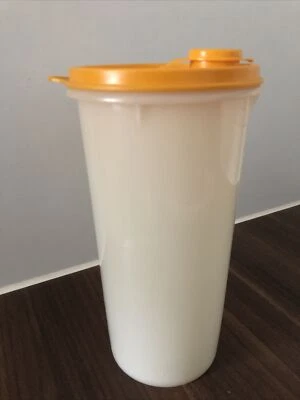 Tupperware Kanne Behälter mit Deckel für Getränke  261-28 Erfrischer Wassermann - Bild 1 von 4