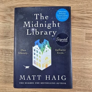 Matt Haig - The Midnight Library. 1st Signed Ltd Edition Independent Hardback - Imagen 1 de 14