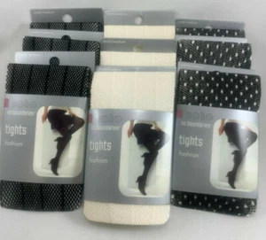 Lot of 9 Pairs - Size S/M Assorted Women's Fashion Fishnet/Openwork tights - Picture 1 of 5