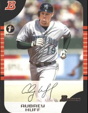 2005 (DEVIL RAYS) Bowman 1st Edition #70 Aubrey Huff