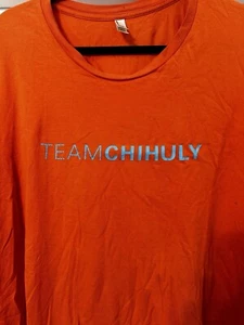 DALE CHIHULY Exhibit T Shirt Orange XXL EXCELLENT CONDITION - Picture 1 of 5