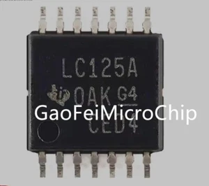 10 PIEZAS NUEVO SN74LVC125APWR LC125A SN74LVC125A 74LC125A SN74LC125A TSSOP-14S - Imagen 1 de 1