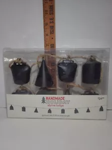 New Open Box Handmade Holiday Alpine Lodge Bell Garland 6ft (1.82m) Total Length - Picture 1 of 12