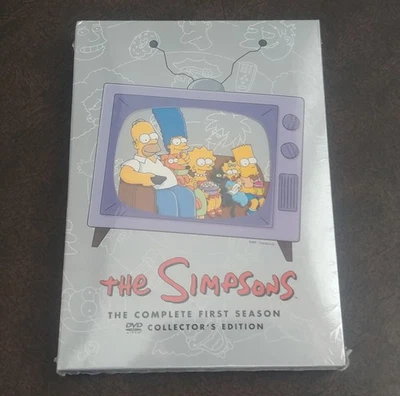 *NEW SEALED* The Simpsons Complete First Season DVD Collector’s Edition - Image 1 of 3