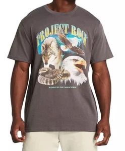 Under Armour Men's Project Rock Heavyweight Short Sleeve Tee Force of Nature - L - Picture 1 of 6