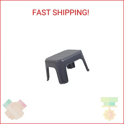 Taburete Rubbermaid de un solo paso bisque soporta hasta 200 libras 7" altura gris duradero S Foto 1 de 2