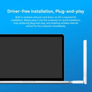 USB-WLAN-Adapter 2 4G 5G Hochgeschwindigkeits-WLAN-Netzwerkadapter Mit 6-Db KUI - Bild 1 von 23