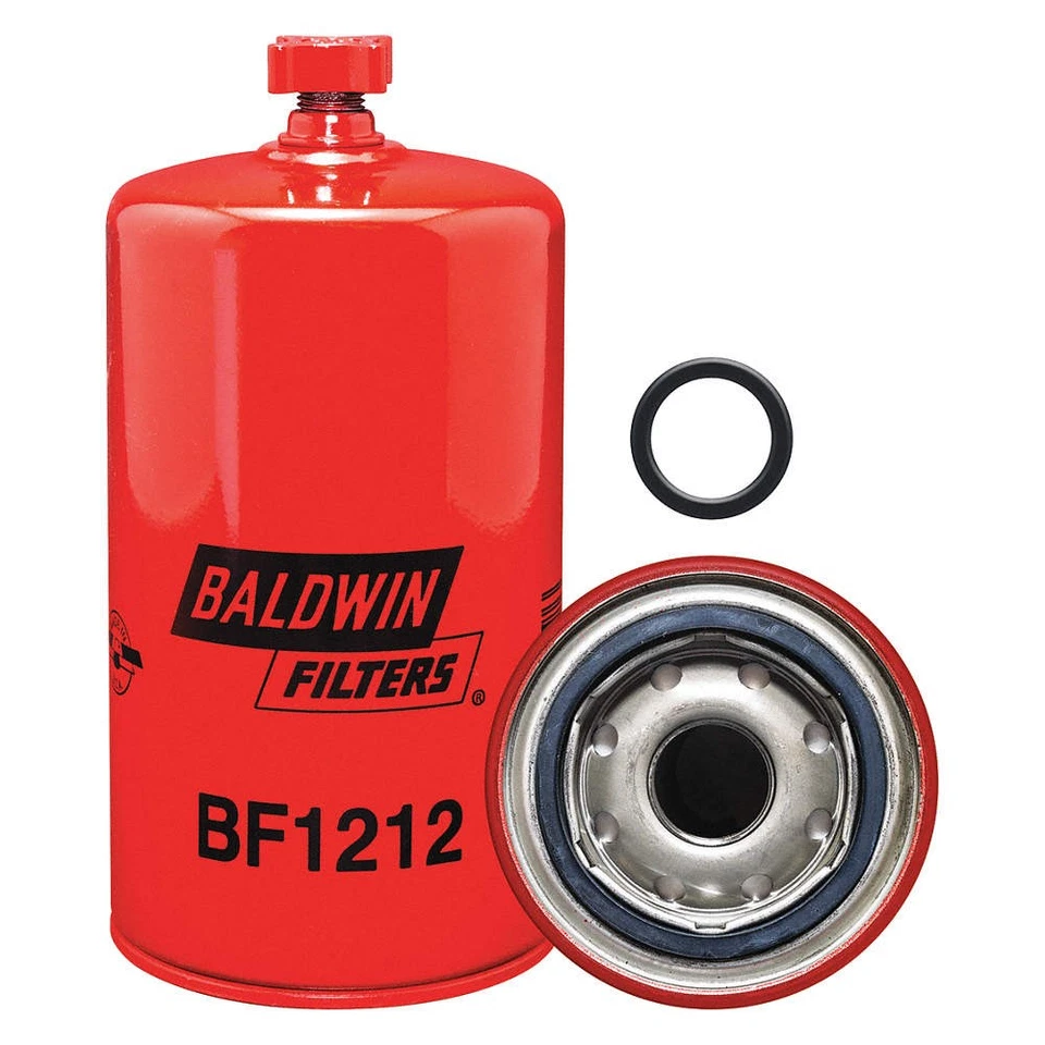 BALDWIN FILTERS BF1212 Fuel Filter,7-7/16 x 3-11/16 x 7-7/16 In 2KXR4 - Image 1 of 1