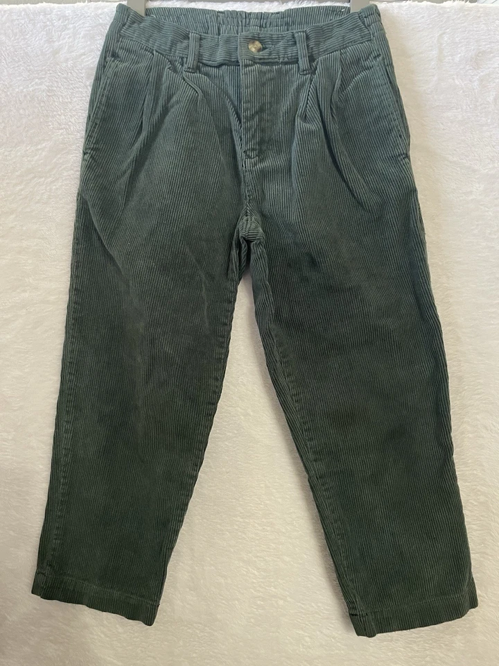 Vintage Boys Forest Green Tommy Hilfiger Corduroy Pants, Size 5, Fall / Holiday - Image 1 of 4