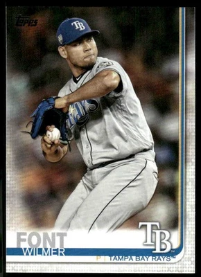 2019 Topps #429 Wilmer Font - Image 1 of 2