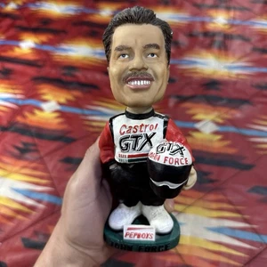 John Force Bobblehead NHRA Pep Boys Promo 10 Time Champ Castrol - Imagen 1 de 14