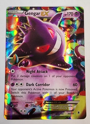 Gengar EX Ultra Rare XY - Phantom Forces 34/119 NM - Image 1 of 2