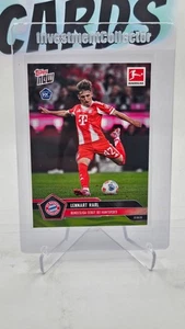 2025 TOPPS NOW LENNART KARL SOCCER FC BAYERN MÜNCHEN BUNDESLIGA ROOKIE DEBÜT - Picture 1 of 2