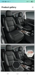 Skechers Memory Foam Leather Car Seat Covers, Air Cool Mesh Thick Seat... - Picture 1 of 1