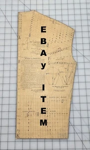 Diagramm um 1870 - um 1890 Mrs. N. R. Norman Original Muster Miedersystem - Bild 1 von 4