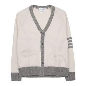 Thom Browne Men's 4-Bar Stripe Wool Cardigan 64452527 - Picture 1 of 10
