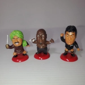 Japan Pro Wrestling figure mini doll lot 3 set retro Japan hobby m618 - Picture 1 of 10