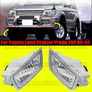 For Toyota Land Cruiser Prado J90 99-2002 Front Bumper Fog Light Lamp Housing 2X - Bild 1 von 7