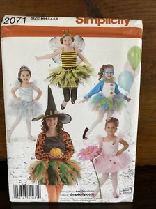 Disfraz Simplicity Halloween Tutú Bruja Abeja Payaso Bailarina 2071 Talla 3-6 NUEVO - Imagen 1 de 3