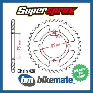 Sprocket Rear Steel 420-39T for HONDA CRF 50 F 2004 2005 2006 2007 2008 2009 - Picture 1 of 1