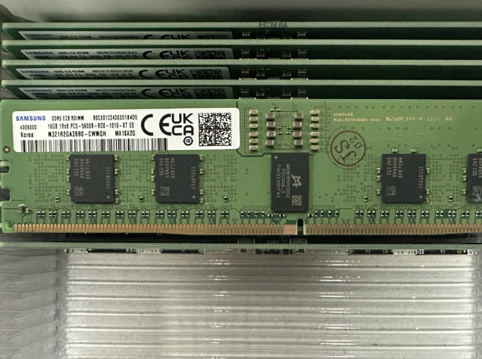 Samsung 16GB DDR5 5600MHz RECC DIMM RAM - Image 1 of 1