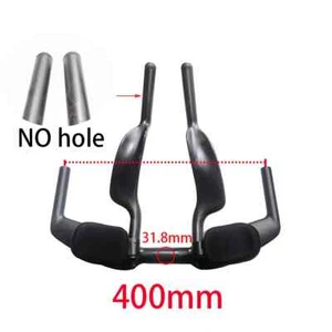 Carbon Fiber TT Handlebars Triathlon Road Bike Handlebars Bicycle Accessories - Picture 1 of 32