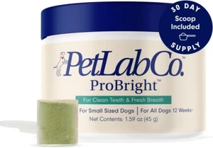 PetLab Co. ProBright Zahnpulver Hund Atemerfrischer Zahnreinigung Made - Bild 1 von 8