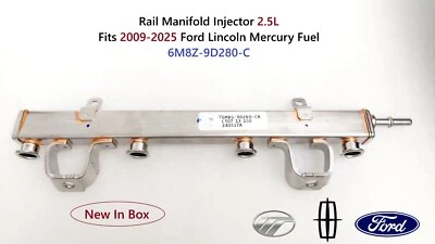 2009-2025 Ford Escape Fuel Rail Manifold Injector 2.5L 6M8Z-9D280-C - Image 1 of 4