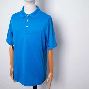 Camiseta polo de golf azul manga corta KJUS Seapoint Engineered talla 52/L - Imagen 1 de 8