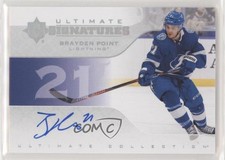 2019 Upper Deck Ultimate Collection Signatures 2020-21 Update Brayden Point Auto