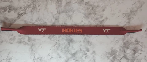 Virginia Tech Hokies 16" Neoprene Sunglasses Strap (NCAA Licensed) Cover