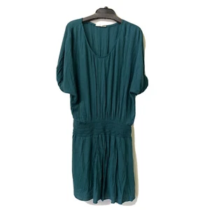 Floreat Anthropologie Womens Size 12 Blue Empire Waist Scoop Neck Dress - Picture 1 of 4