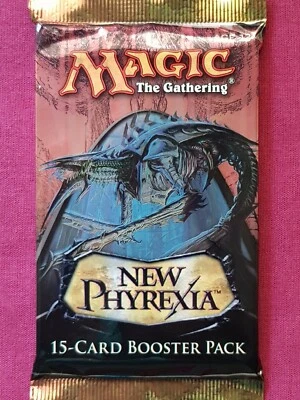 Magic The Gathering NEW PHYREXIA New Sealed Booster Pack MTG - Image 1 of 3