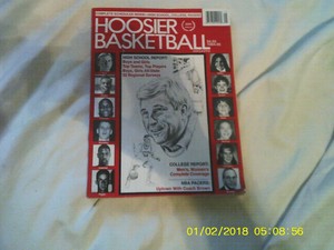 HOOSIER BASKETBALL MAGAZINE 1994-95 BOBBY KNIGHT COVER