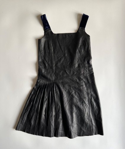 Abito in pelle PRADA FW2001 archivio pezzo unico taglia 40 donna