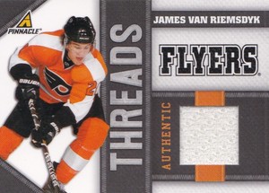JAMES VAN RIEMSDYK 2010-11 PANINI PINNACLE THREADS JERSEY /499